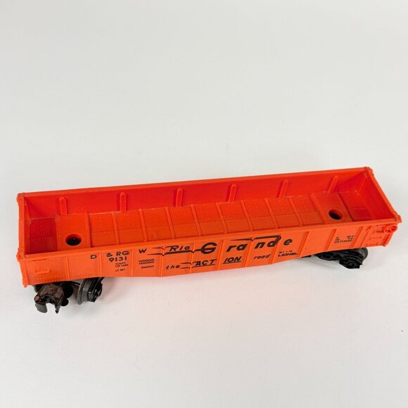 Lionel Rio Grande D&RG 9131 Orange Gondola Railroad Train Car Vintage - Picture 3 of 8
